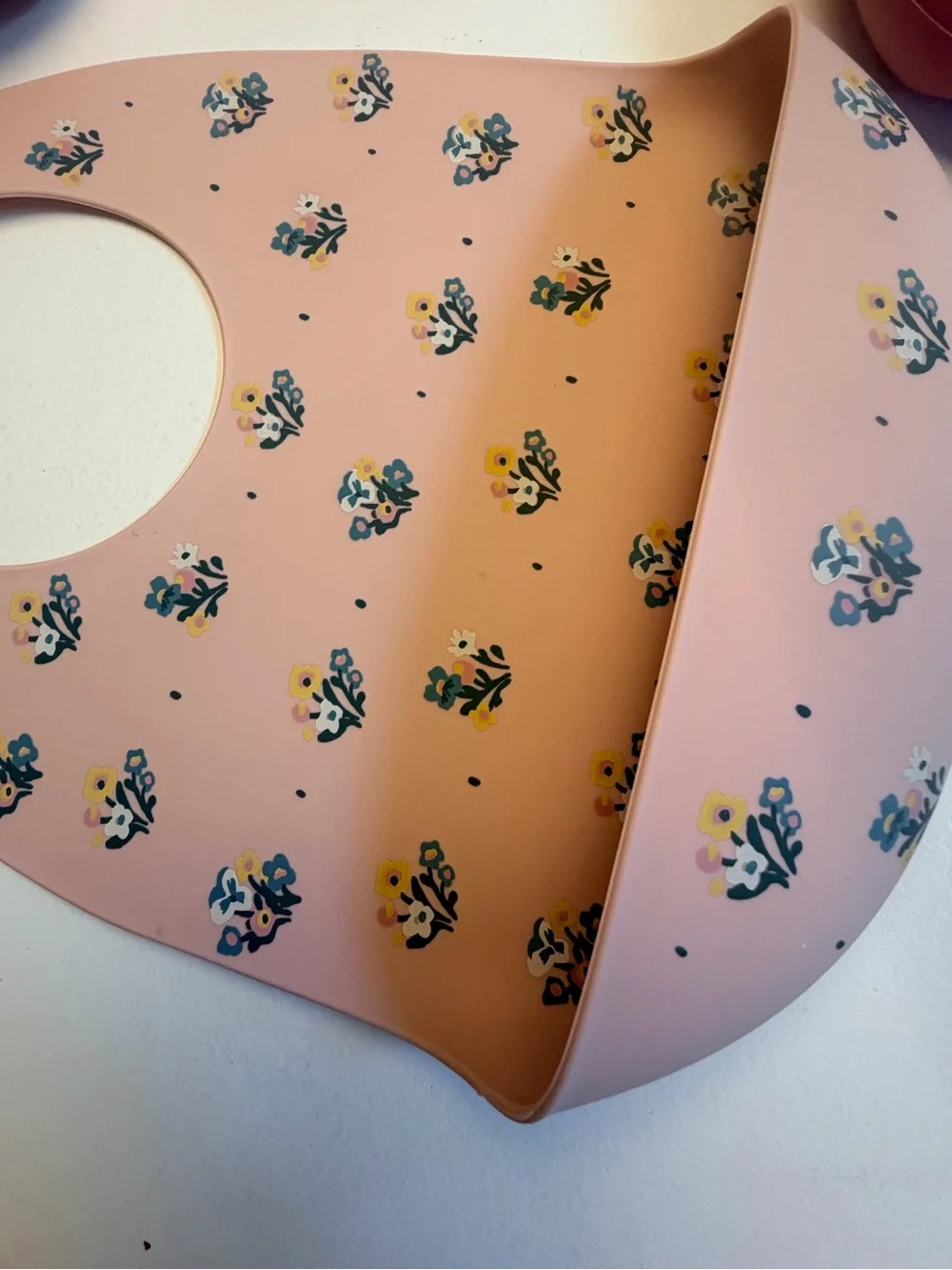 cloud island Silicone Bib Set - Blush and Rose Mix